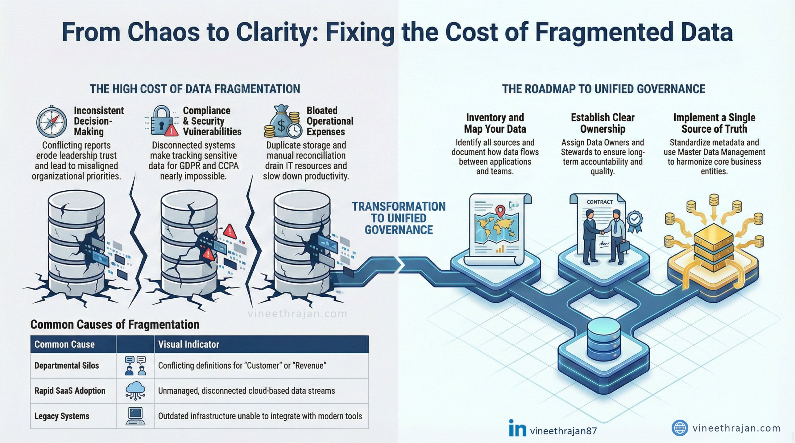 Vineeth Rajan - Fragmented Data in Data Governance
